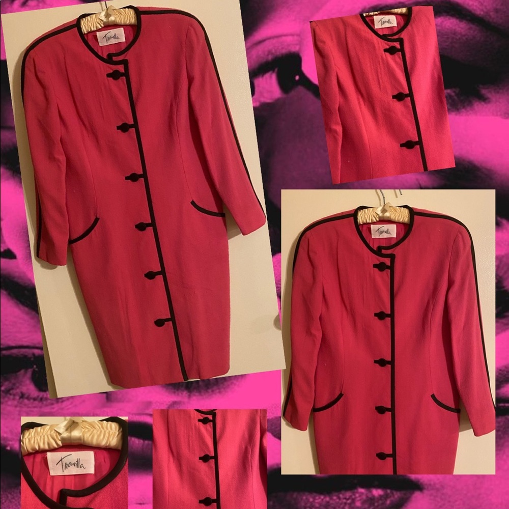 80’s 90’s Vintage Suit Dress